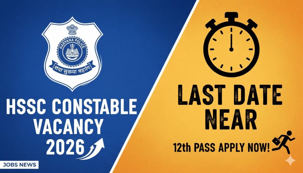 हरियाणा पुलिस कांस्टेबल भर्ती 2026 के लिए ऑनलाइन आवेदन फॉर्म भरते कैंडिडेट