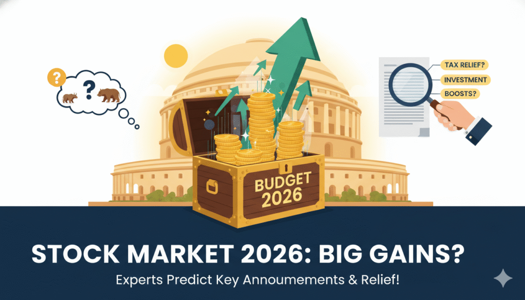 भारतीय बजट 2026 शेयर बाजार उम्मीदें और एक्सपर्ट विश्लेषण।