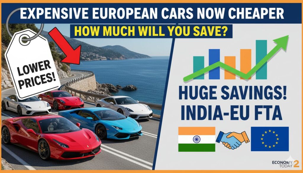 भारत-ईयू FTA समझौते से सस्ती होने वाली यूरोपीय लग्जरी कारें।
