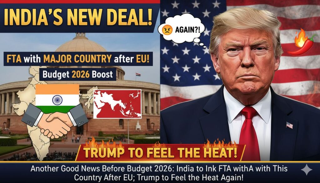 भारत और कनाडा के नेताओं की handshake वाली छवि FTA समझौते के साथ