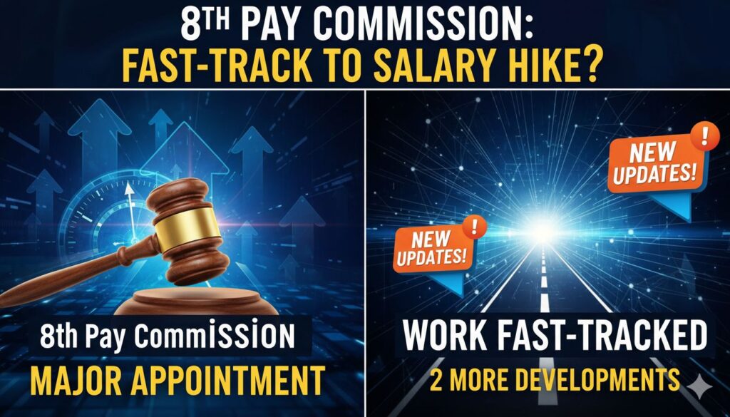 8th Pay Commission में IRAS अधिकारी की नियुक्ति और DA अपडेट्स से केंद्रीय कर्मचारियों को बड़ी उम्मीद