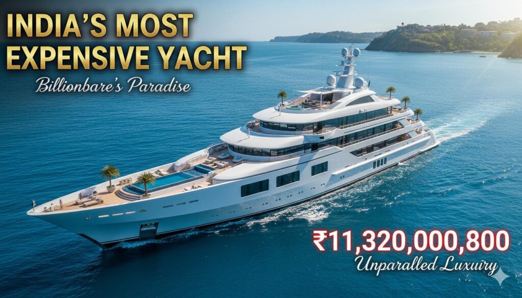 लक्ष्मी मित्तल की Amevi सुपरयॉट, भारत की सबसे महंगी लग्जरी यॉट जो समुद्र पर तैरता महल है