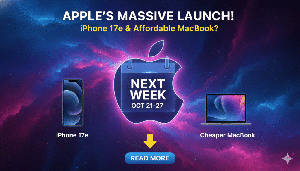 Apple iPhone 17e और सस्ता MacBook लॉन्च की तैयारी, A19 चिप और नए फीचर्स के साथ