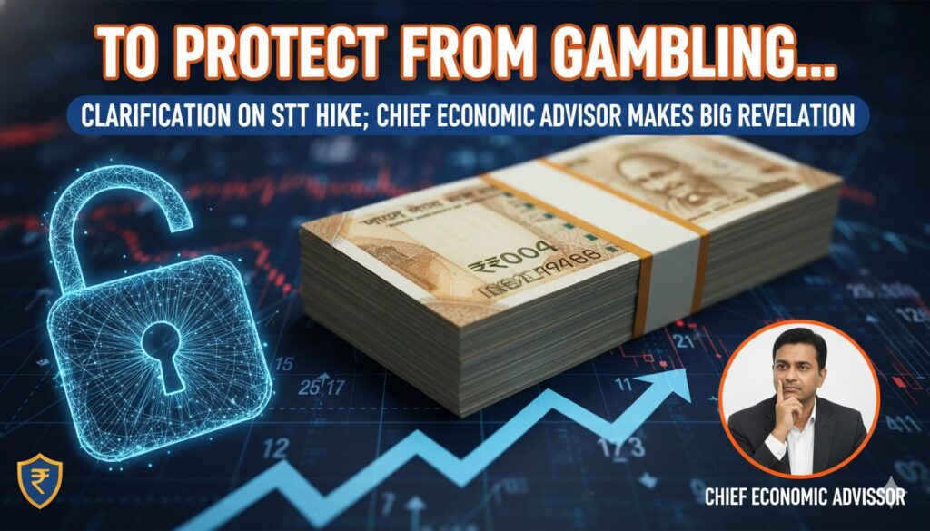 मुख्य आर्थिक सलाहकार वी अनंत नागेश्वरन बजट 2026 में STT बढ़ोतरी पर सफाई देते हुए