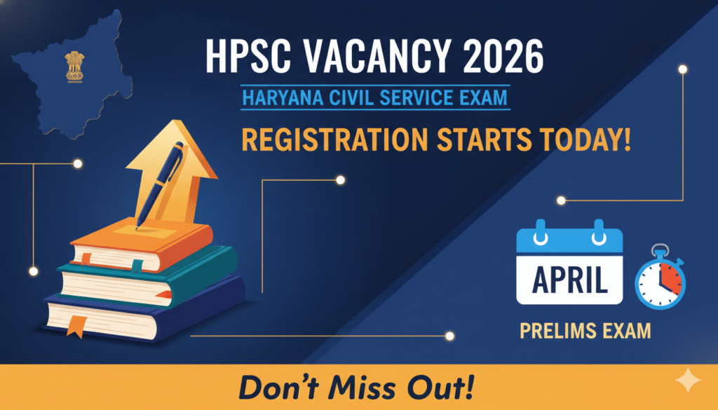 HPSC HCS 2026 अधिसूचना और आवेदन फॉर्म
